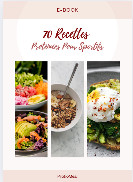 E-Book : 70 Recettes Protéinées Pour Sportifs