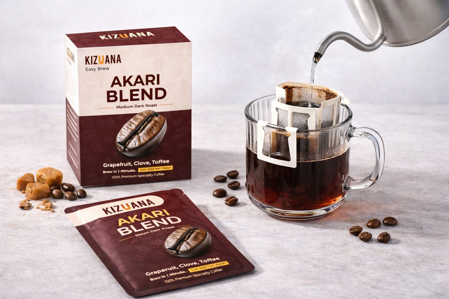 Kizuna Akari Blend Drip Coffee Pack of 10pcs