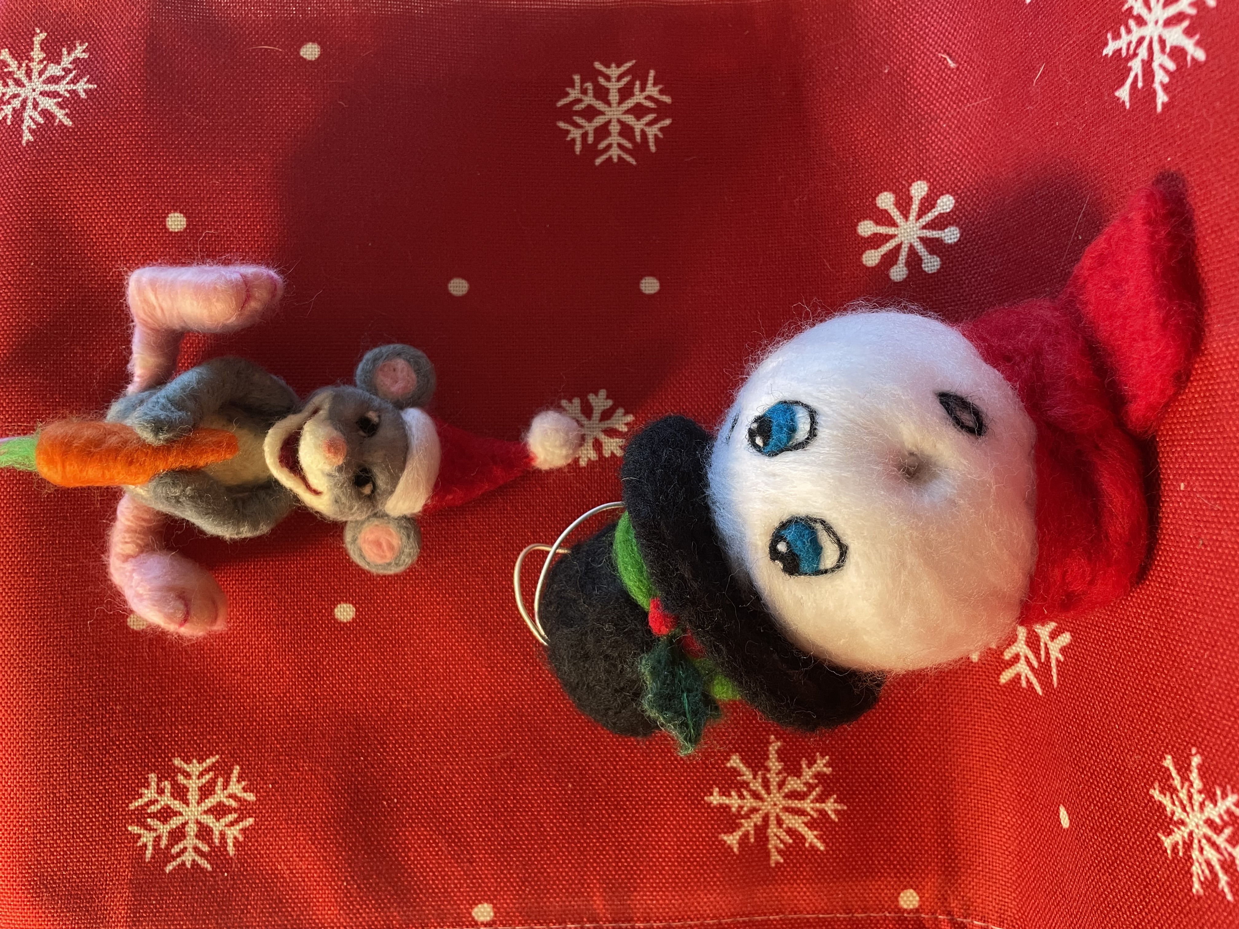 Handmade Christmas Ornaments Set