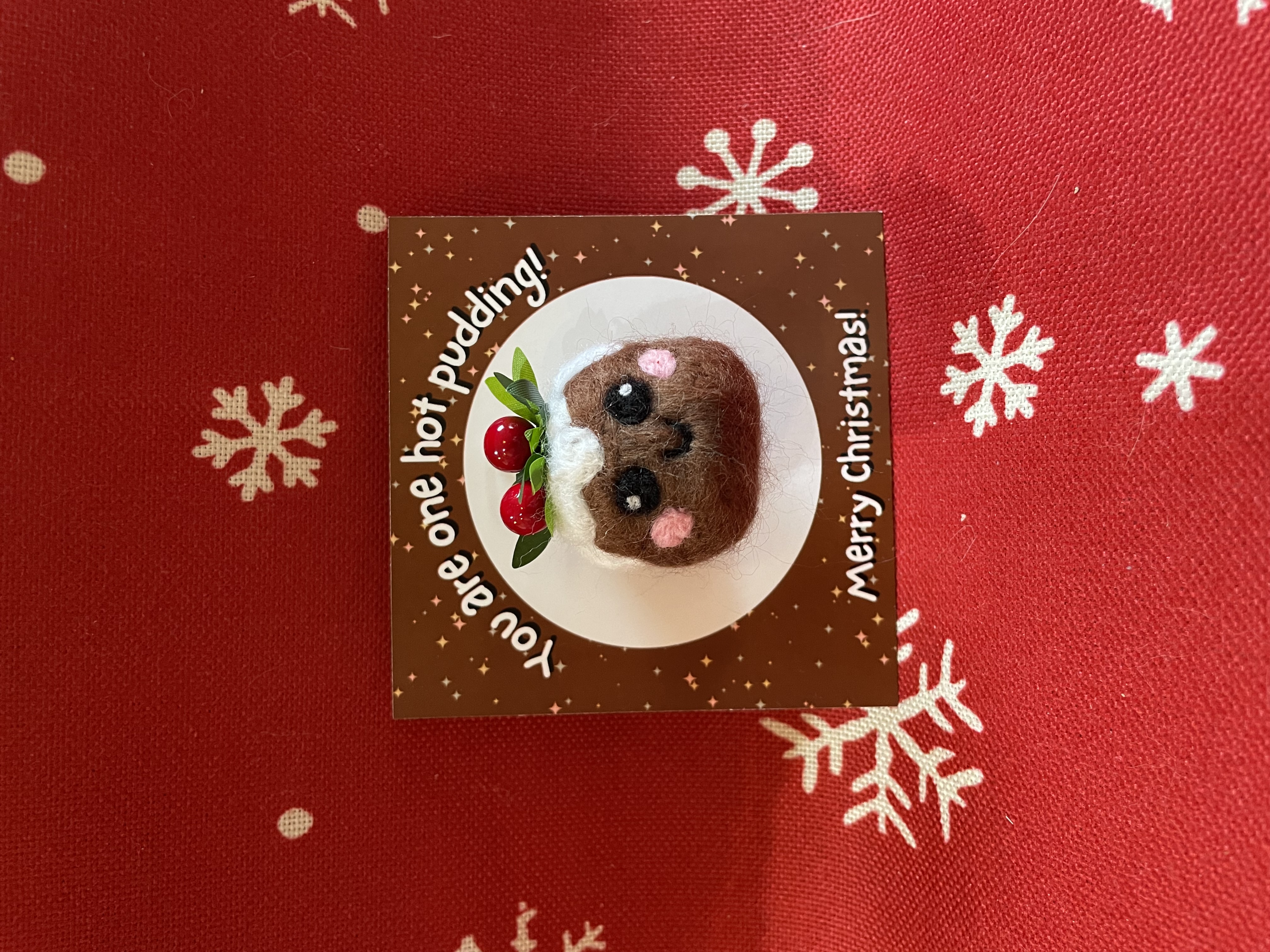 Christmas Pudding - tree decoration.