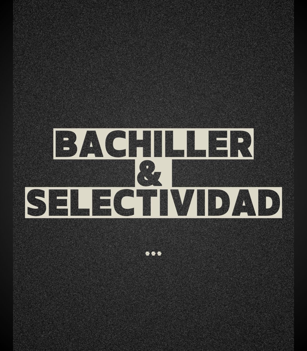 Apoyo para Bachillerato / Selectividad