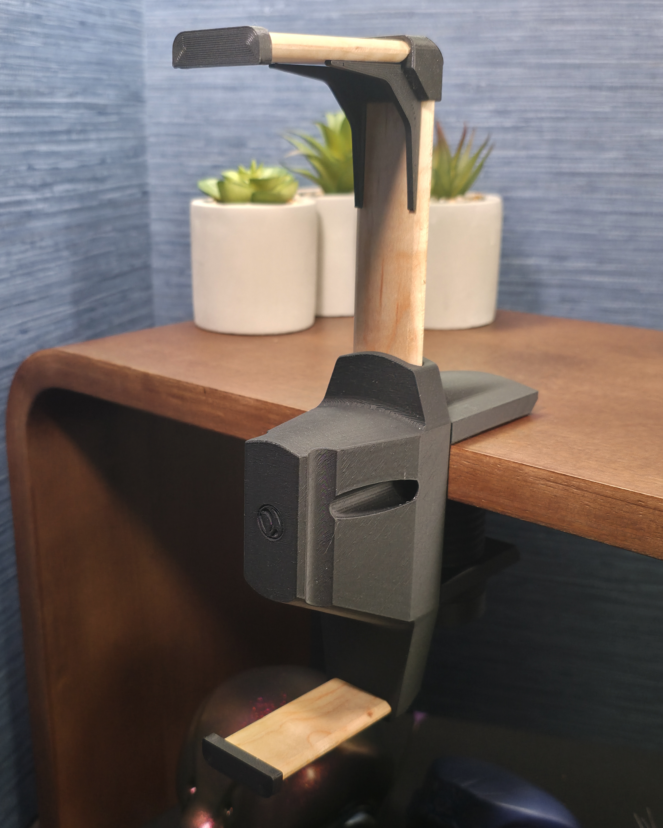 Clamp-On Headphone Stand