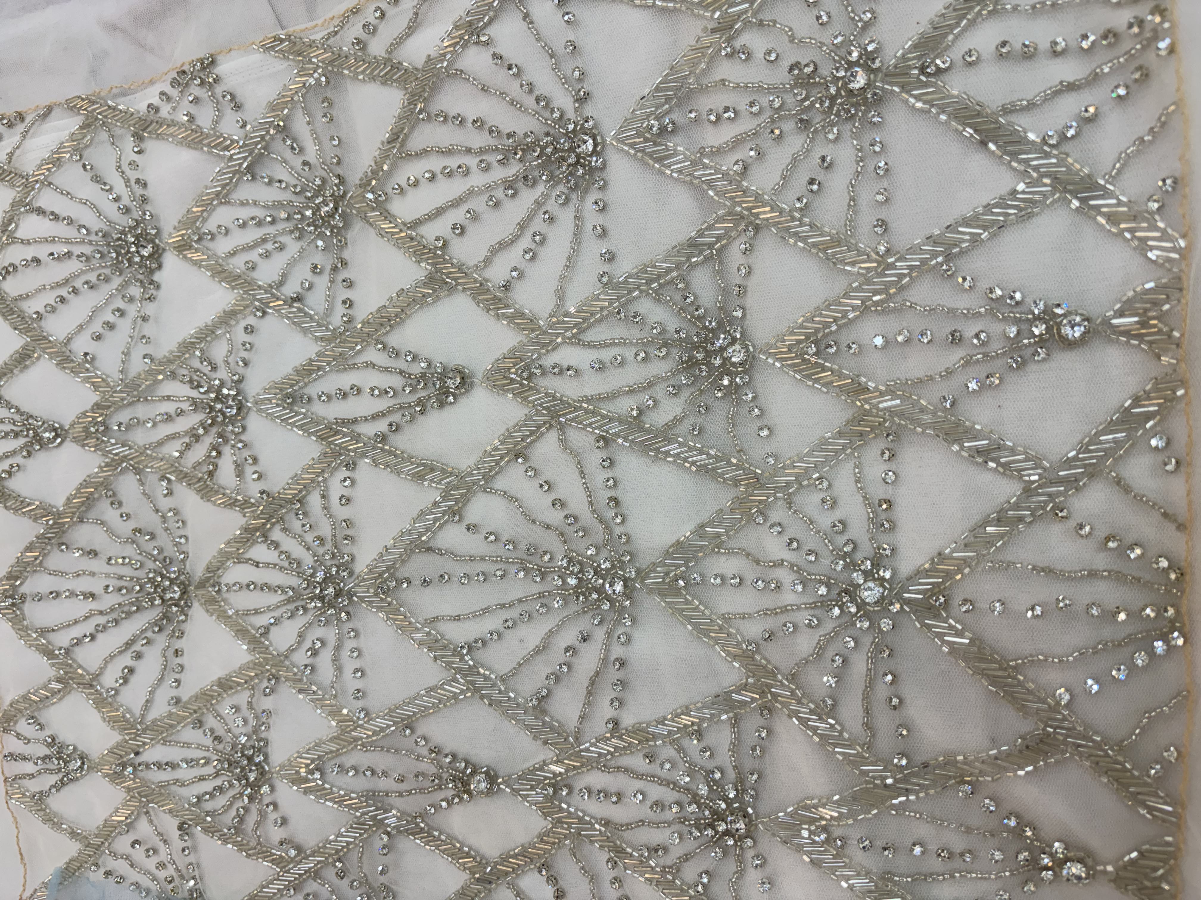 Embroidered Net Fabric