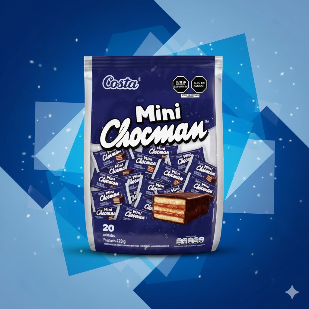 Mini Chocman x 20 unid.