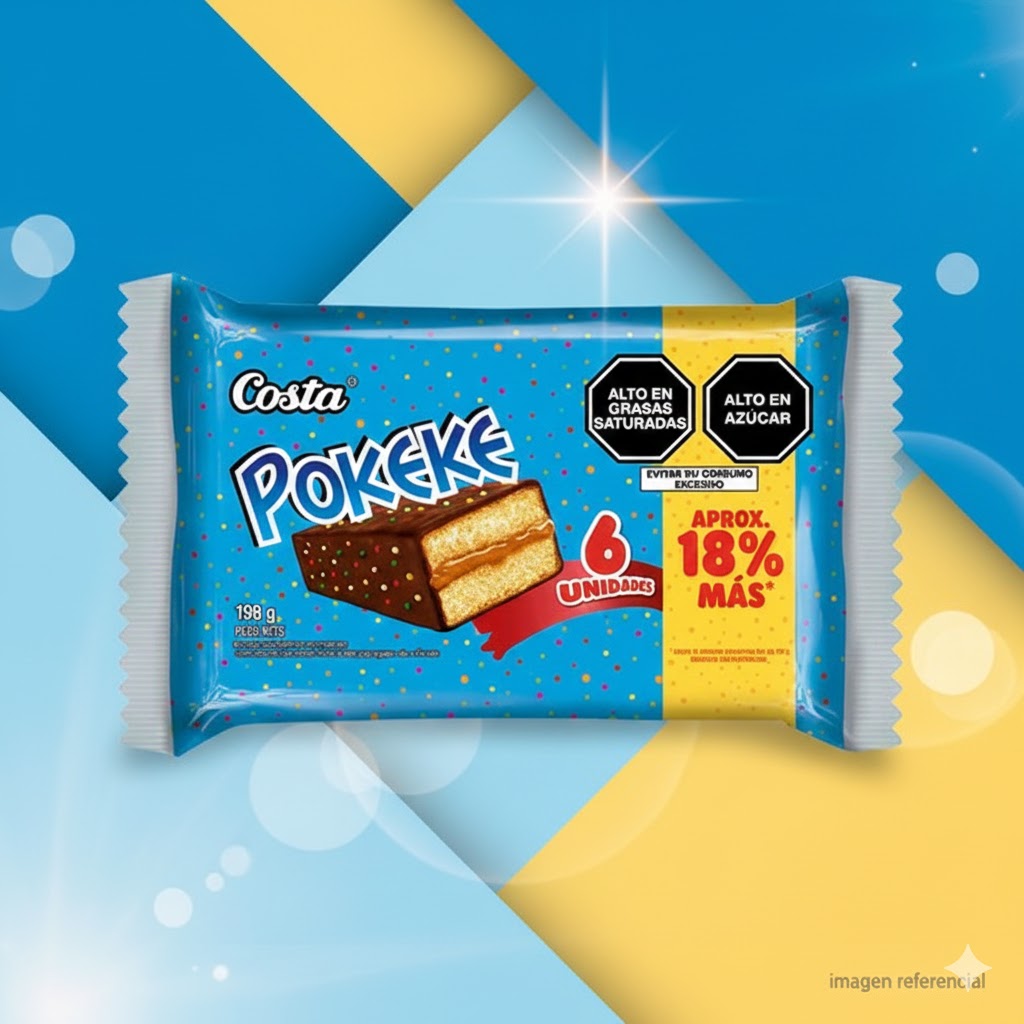 Pack de 6 Pokeke x 28 gr.