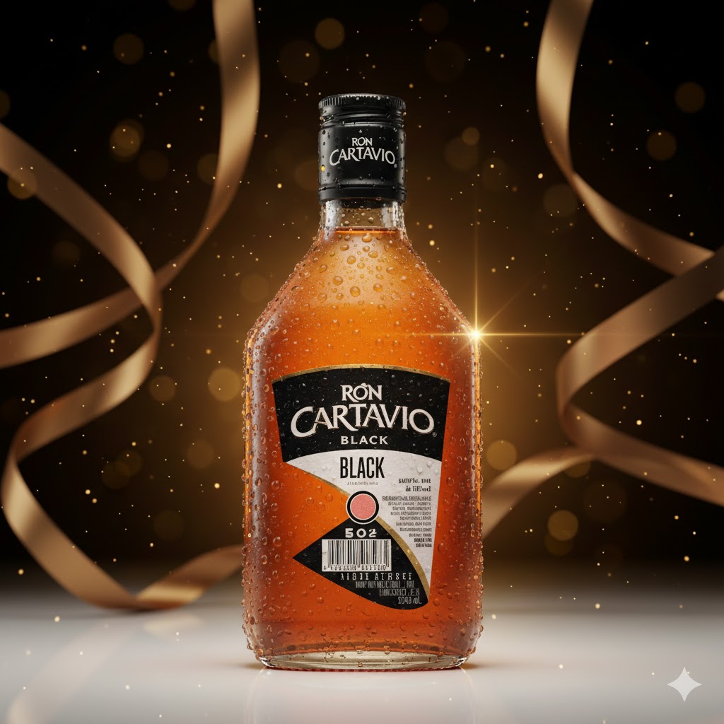 Ron Cartavio black 250 ML.