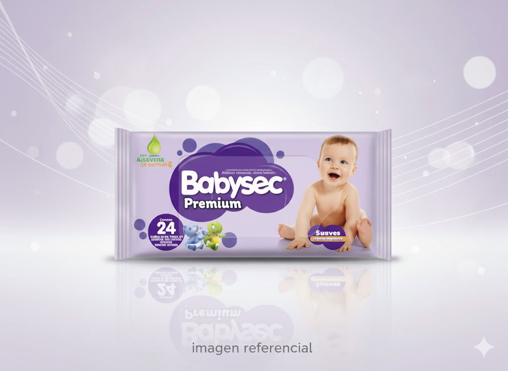 toallas húmedas babysec x 24 unid.