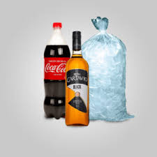 Pack (1 Ron Cartavio Black 750 ml + 1 Coca Cola 1 Lt + 1 Hielo)