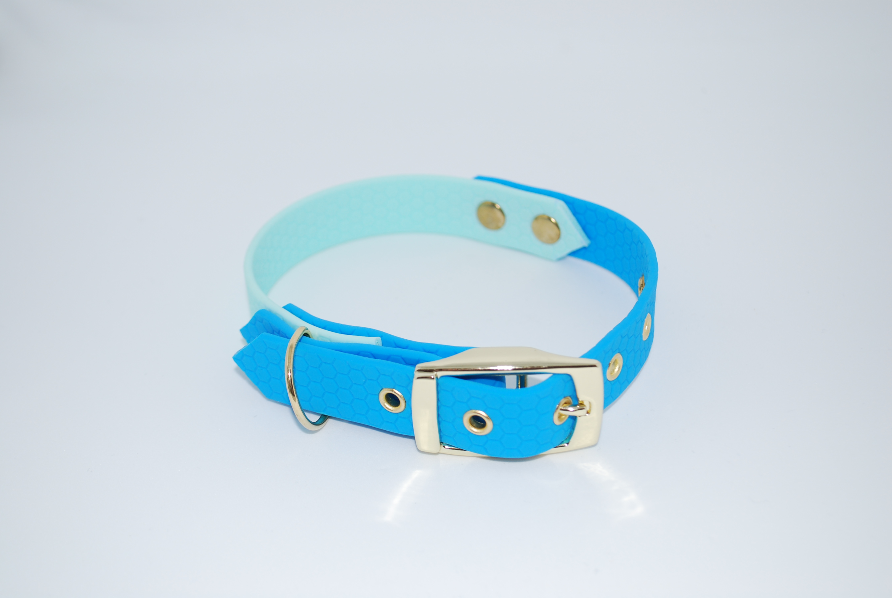 ,,Sky pastel blue'' hexa augintinio antkaklis