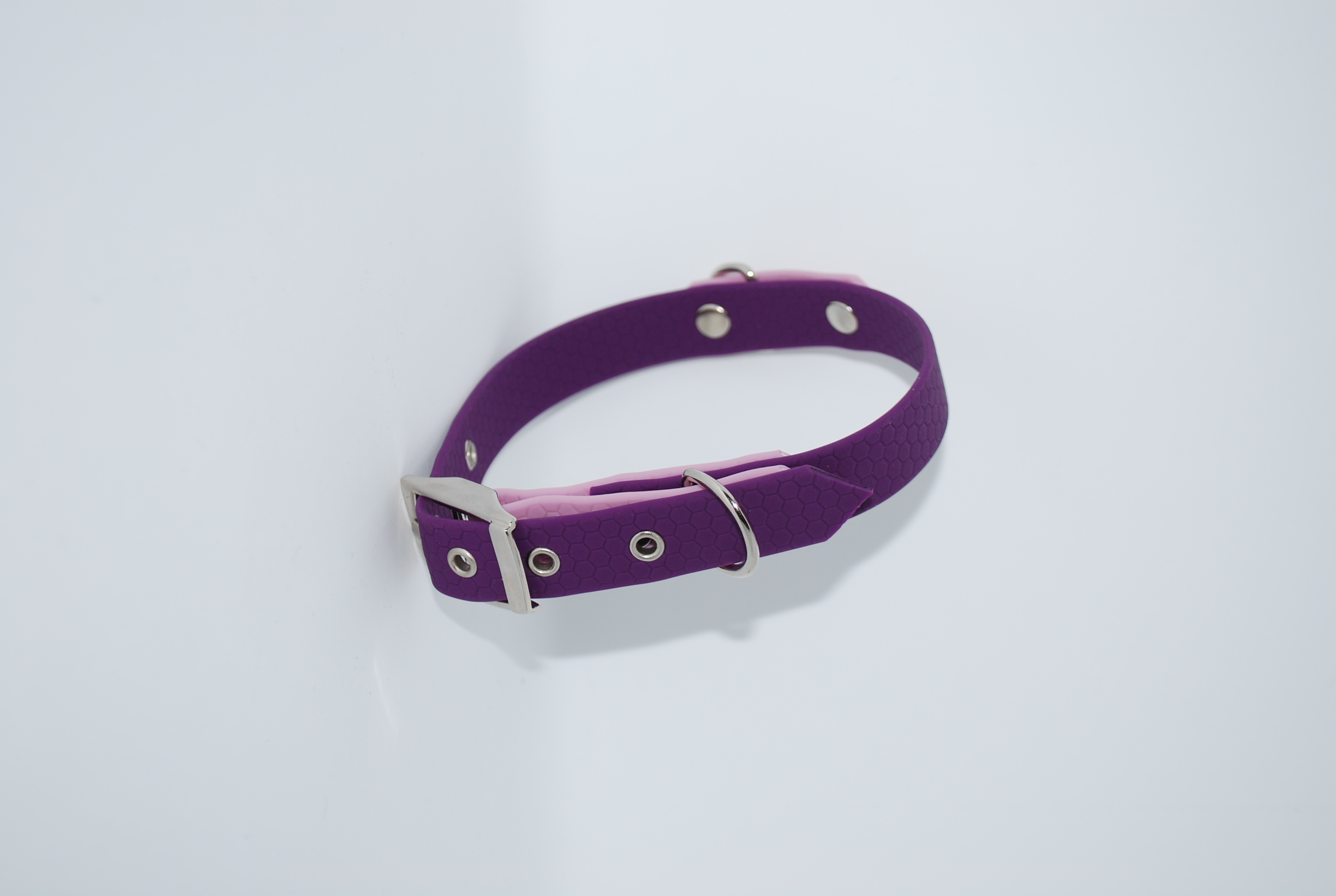 ,,Purple pastel pink'' hexa šuns antkaklis