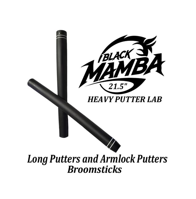 Black Mamba 21.5" Heavy Putter Lab Grip