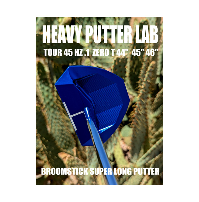 Heavy Putter Lab Broomstick Putter