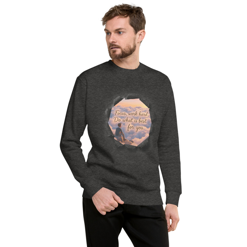 Brew Field - Focus on you - Unisex Premium Sweatshirt