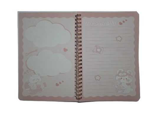 Libreta Francesa con diseño tierno