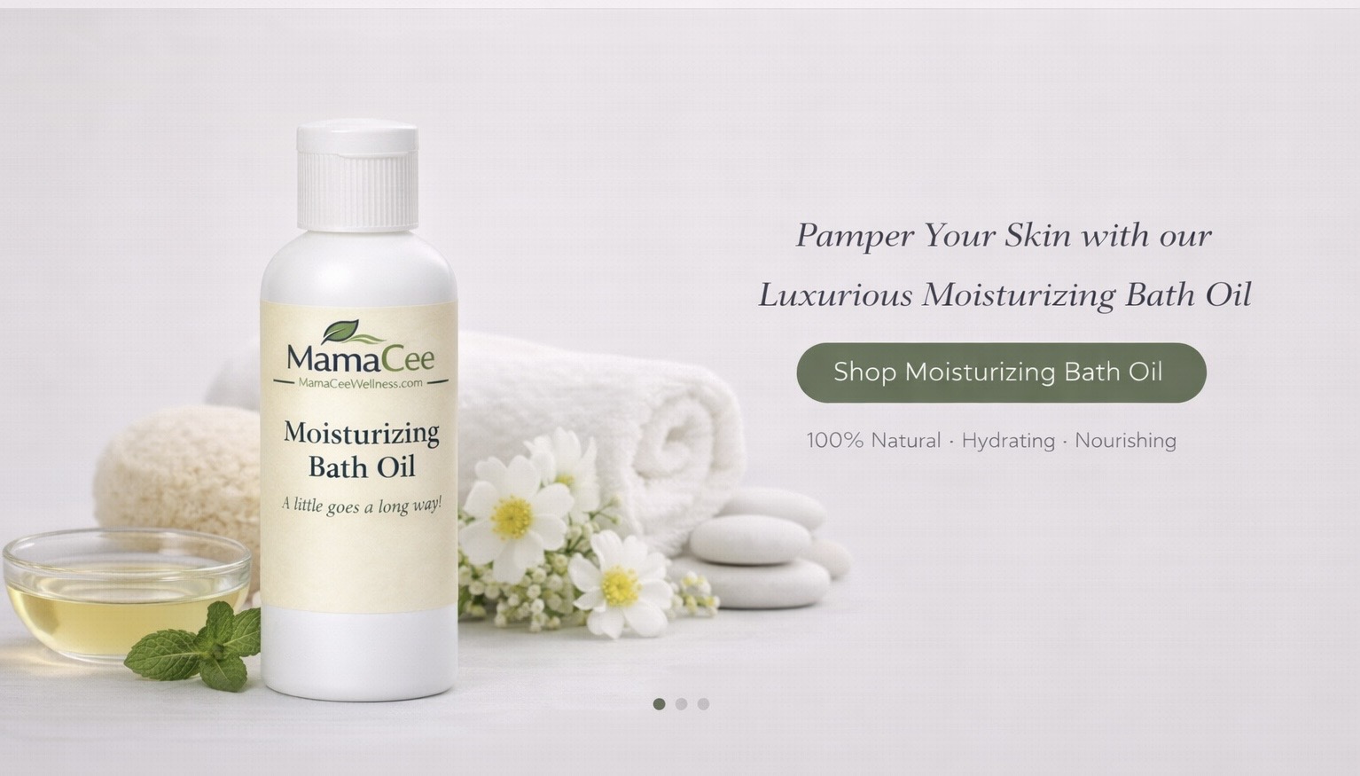 Mama Cee - Moisturizing Bath Oil