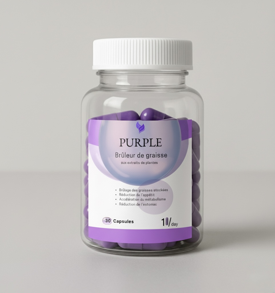 Purple™ – Gélules Brûle-Graisse & Ventre Plat