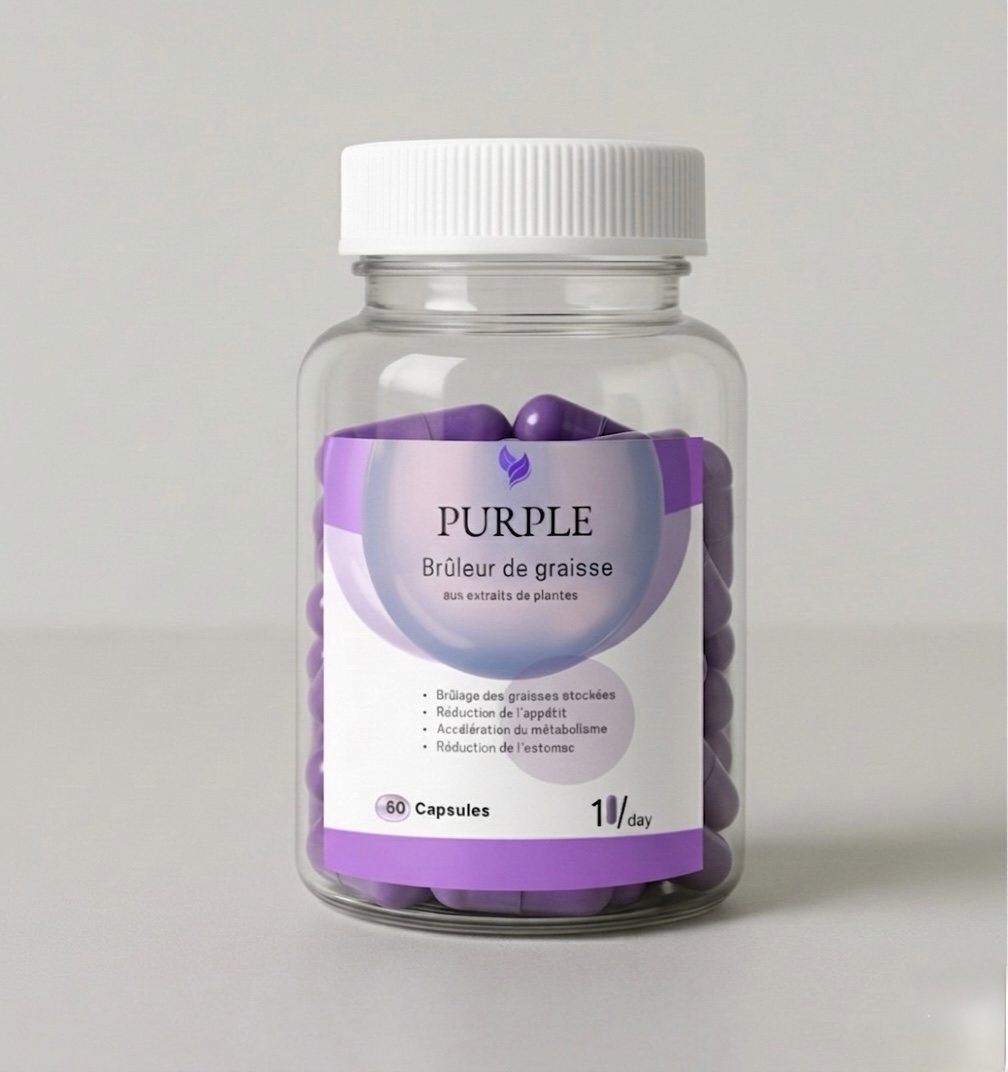 Purple™ – Gélules Brûle-Graisse & Ventre Plat