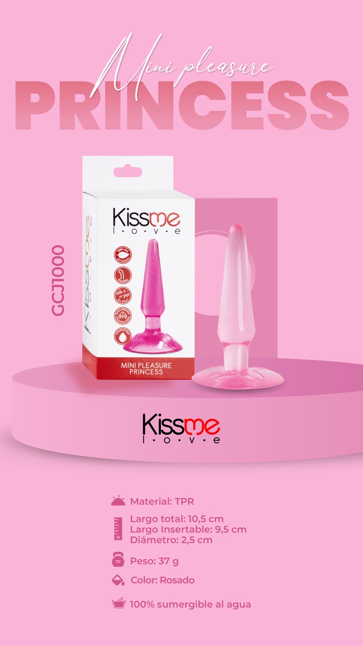 Plug Anal Mini Pleasure Princess