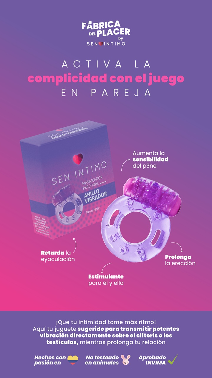 Anillo Vibrador Sen Íntimo