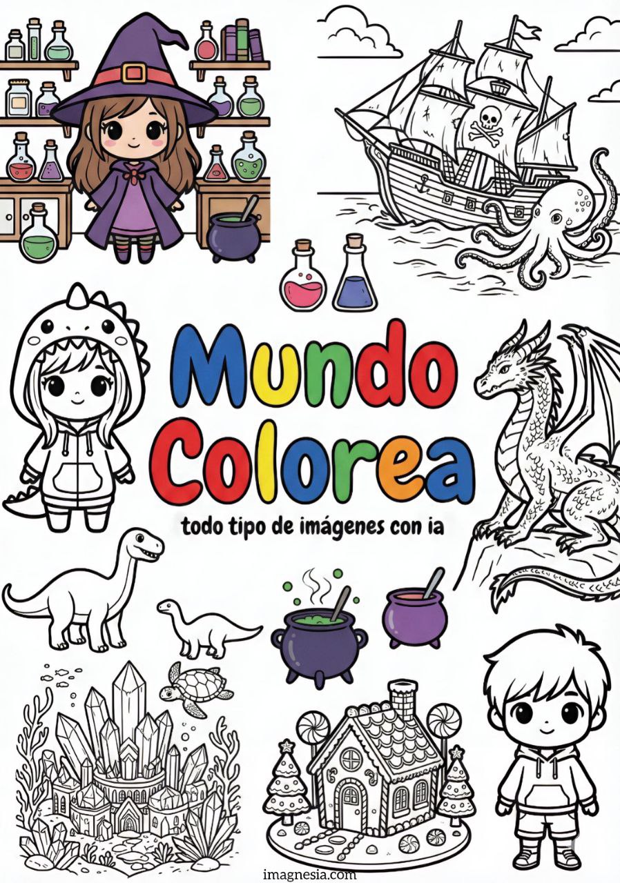 Mundo Colorea / 30 Pag