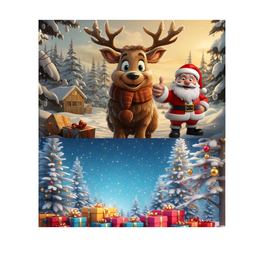 The Reindeer Who Couldn't Stop Laughing