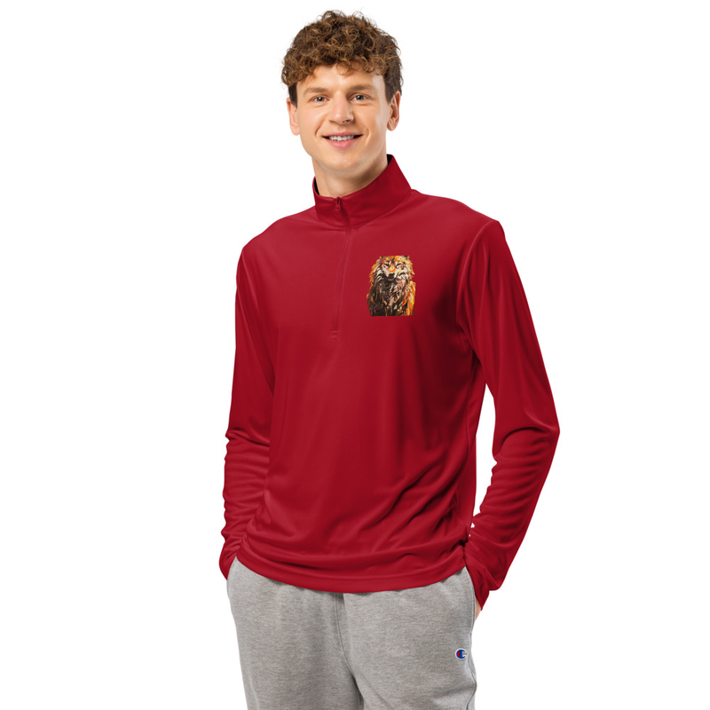 Lightweight quarter-zip pullover