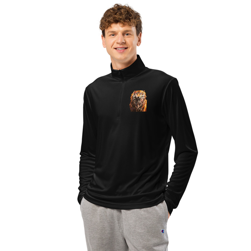 Lightweight quarter-zip pullover