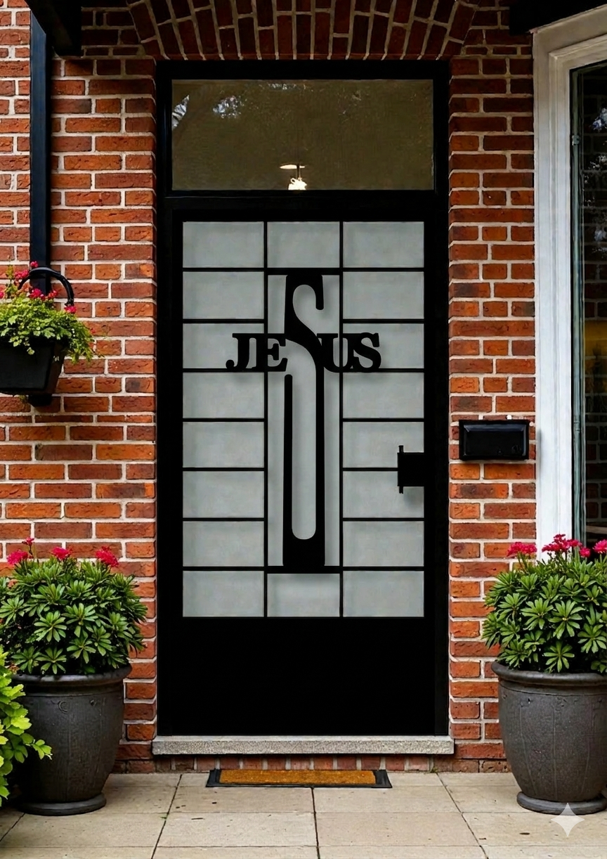 Puerta LUX 120 – Diseño moderno con corte decorativo