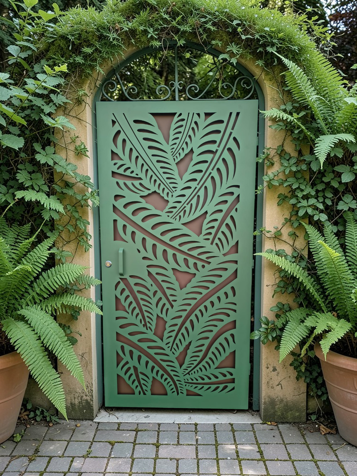 Puerta LUX 119 – Diseño artístico en lámina con acabado premium