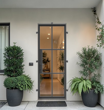 Puerta Premium 602 – Diseño moderno minimalista con vidrio