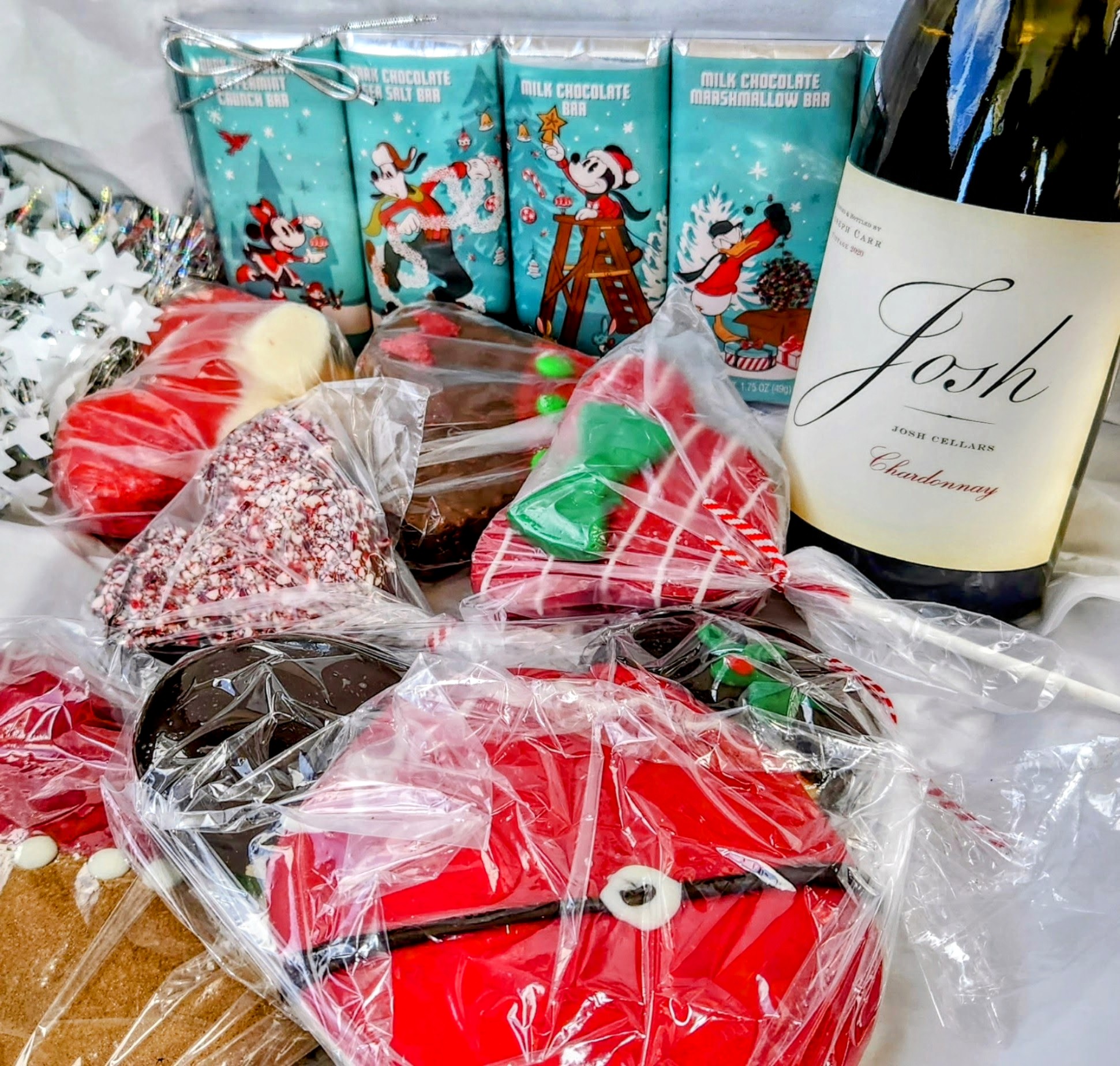 Christmas Confectionary Gift Basket