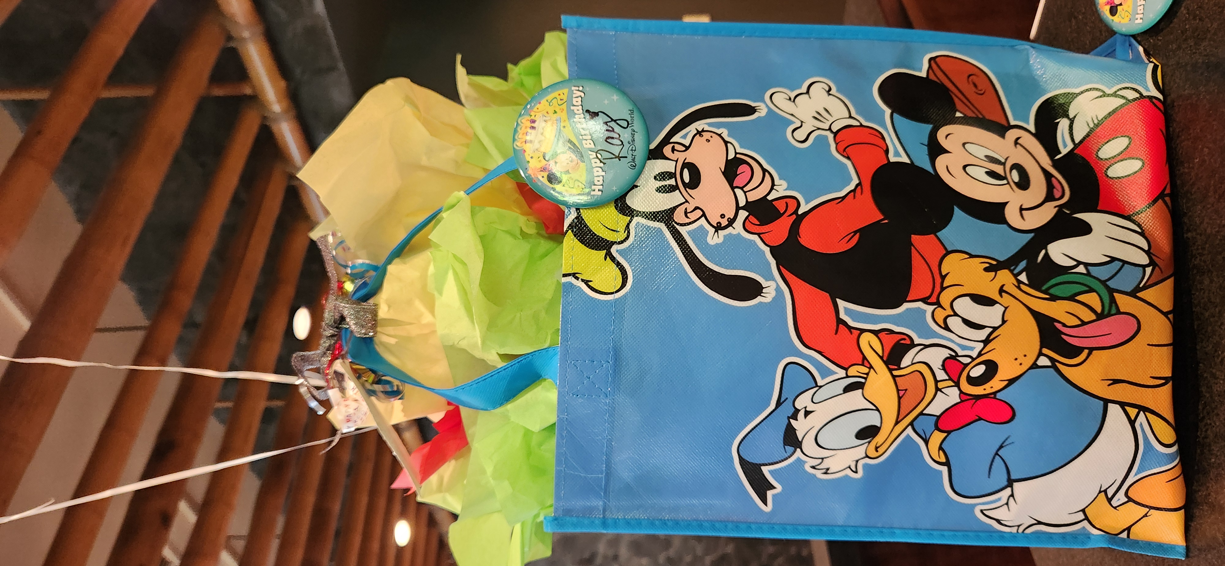Disney Parks Attractions Gift Basket