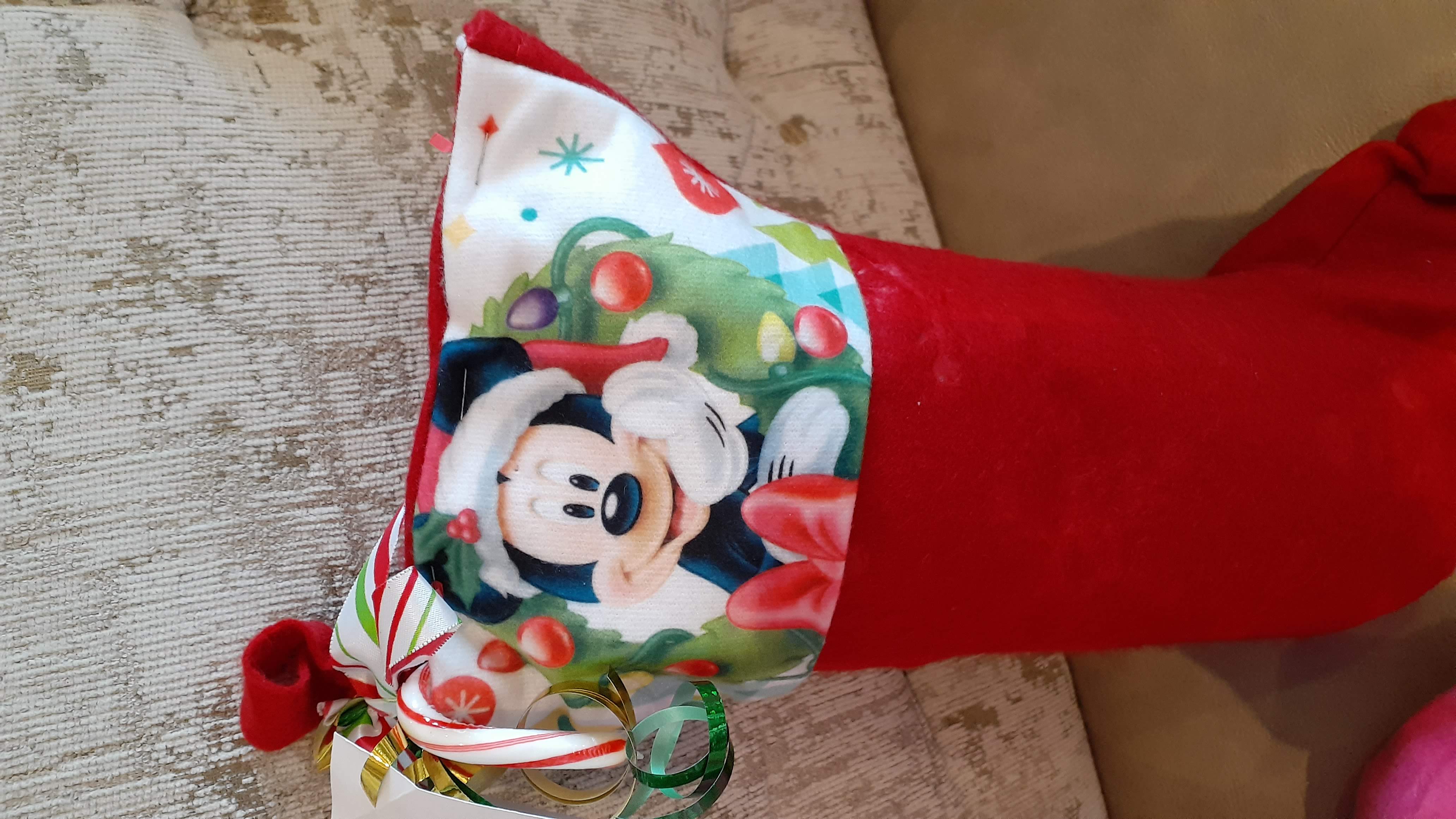 Merry Mickey Stocking