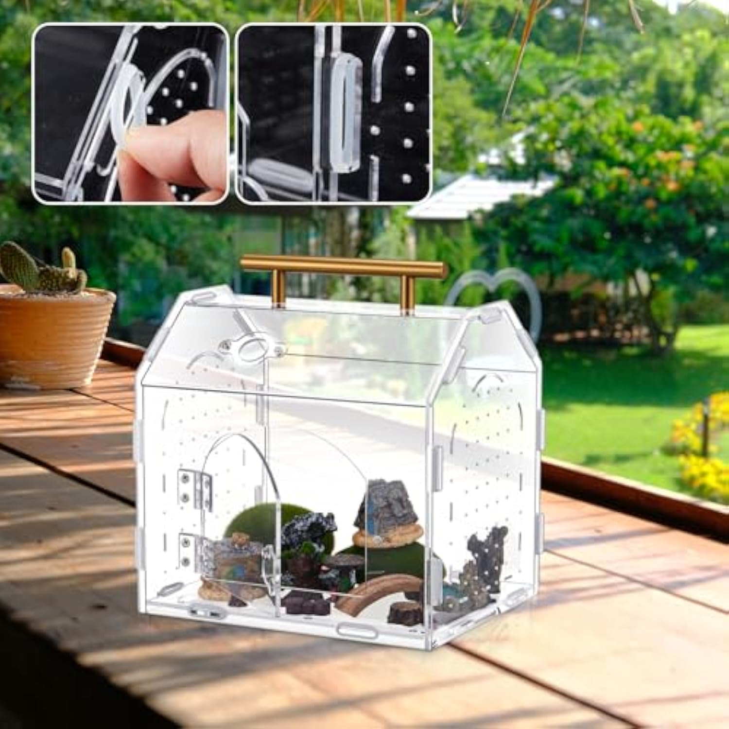 Portable Acrylic Insect Breeding Box