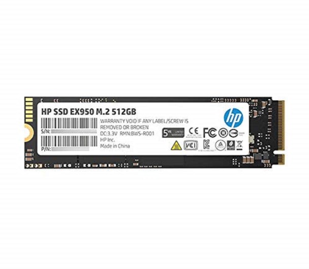 HP EX950 Drives allo stato solido M.2 512 GB PCI Express 3.1