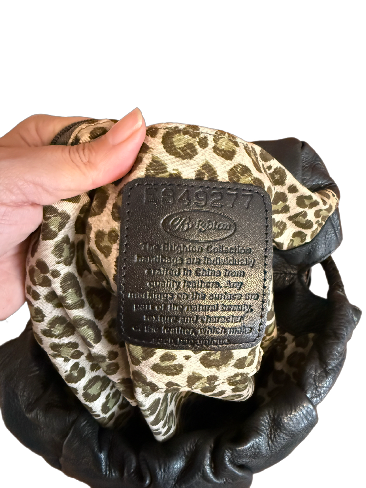 Cartera Brighton Negra