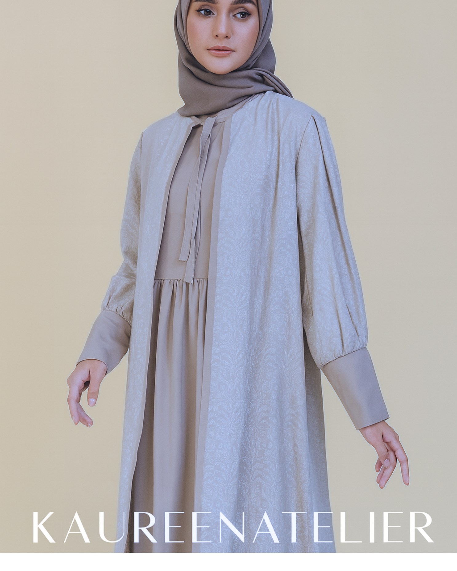 Gaun Abaya Modest