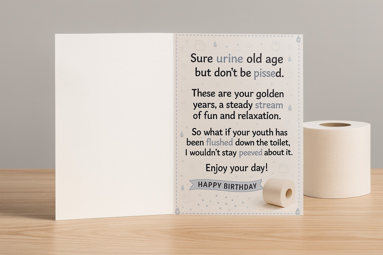 #1 Bathroom-Themed Birthday Card