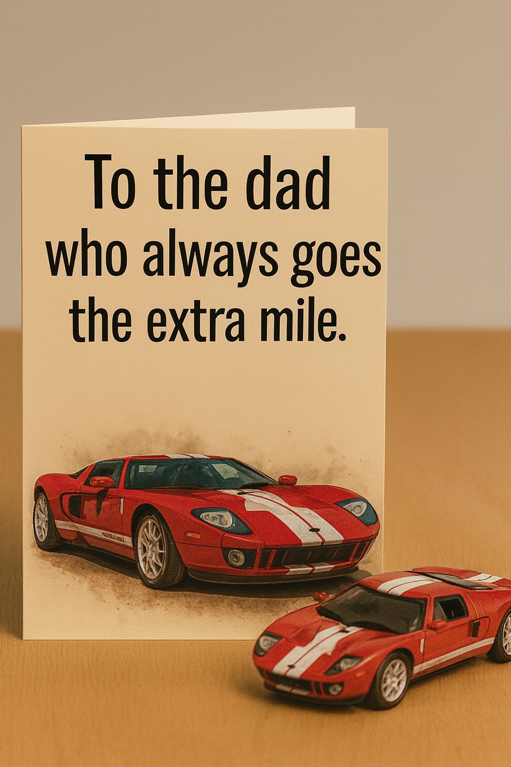 Father's Day Racing Card