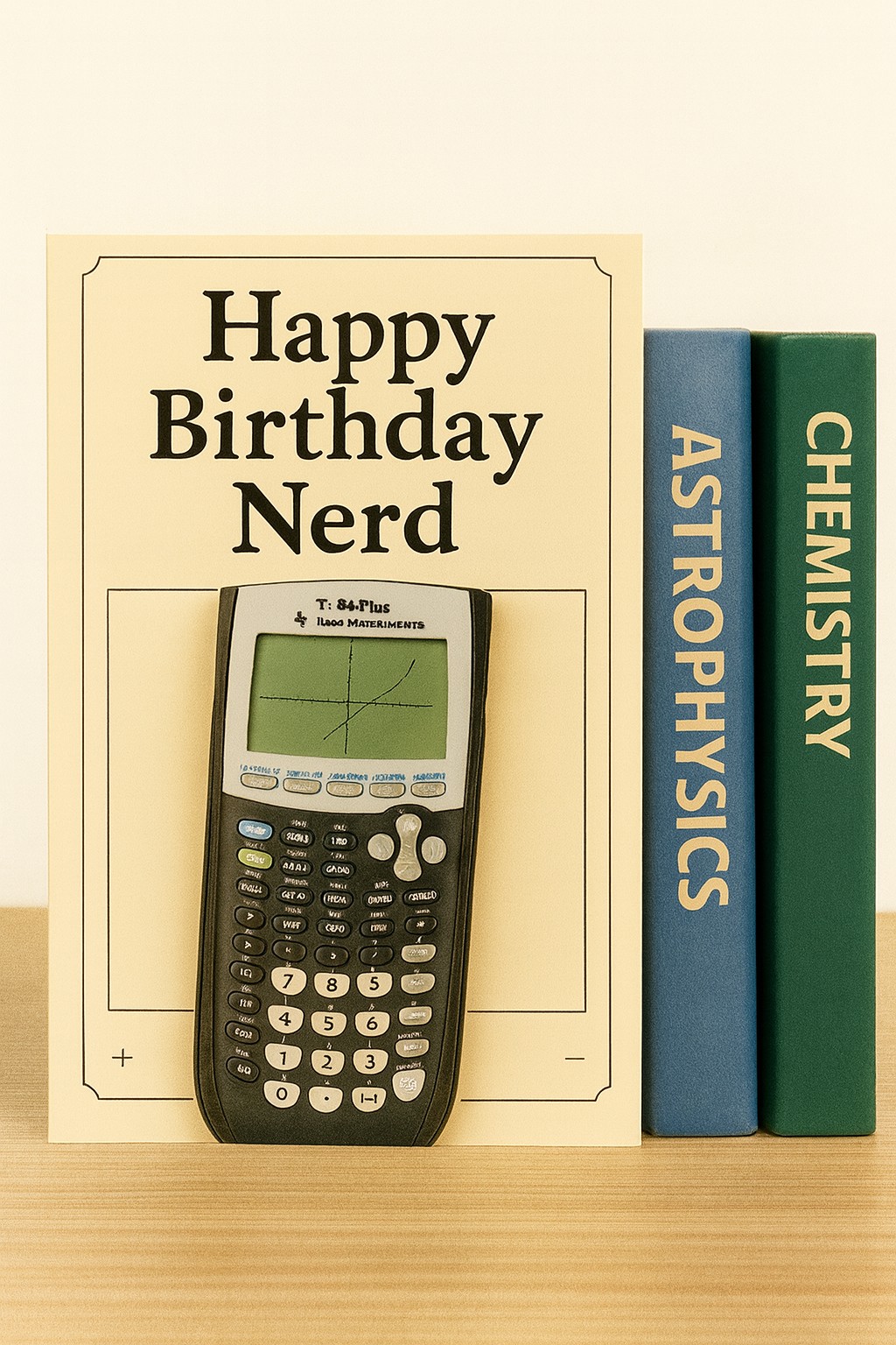 Math-themed Birthday Card