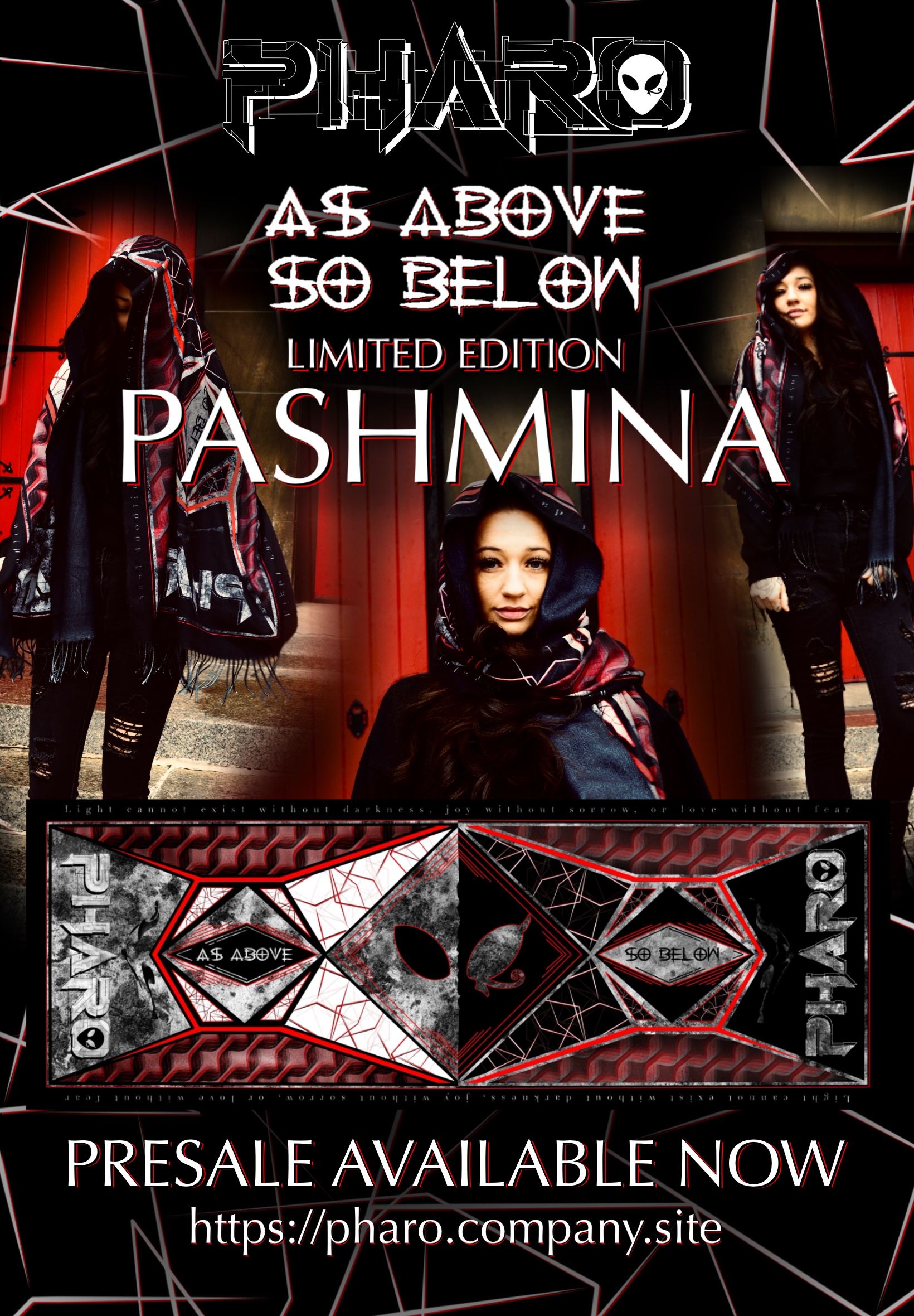 As Above, So Below Pashmina