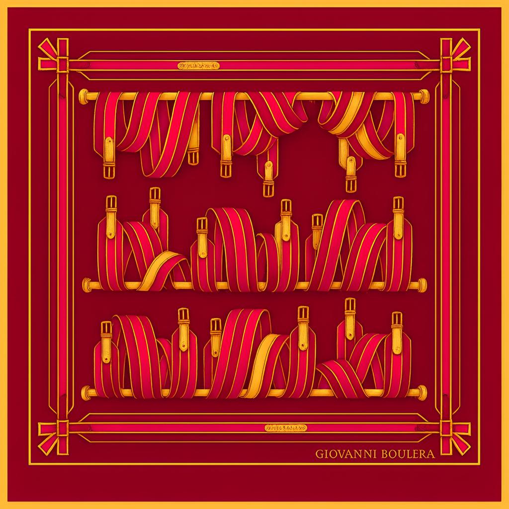 Giovanni Bouléra İpek Fular GB3874008