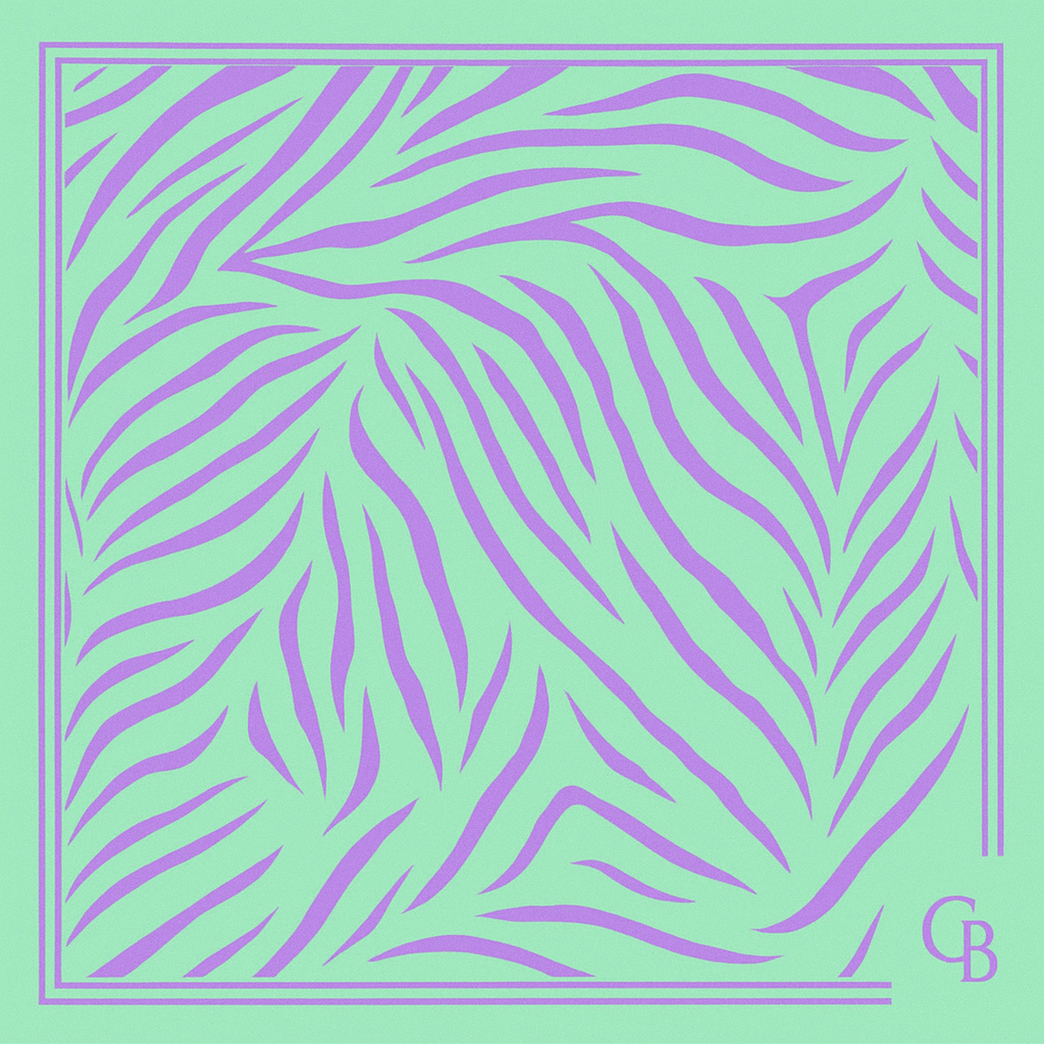 Zebra Desenli Fular GB3871803