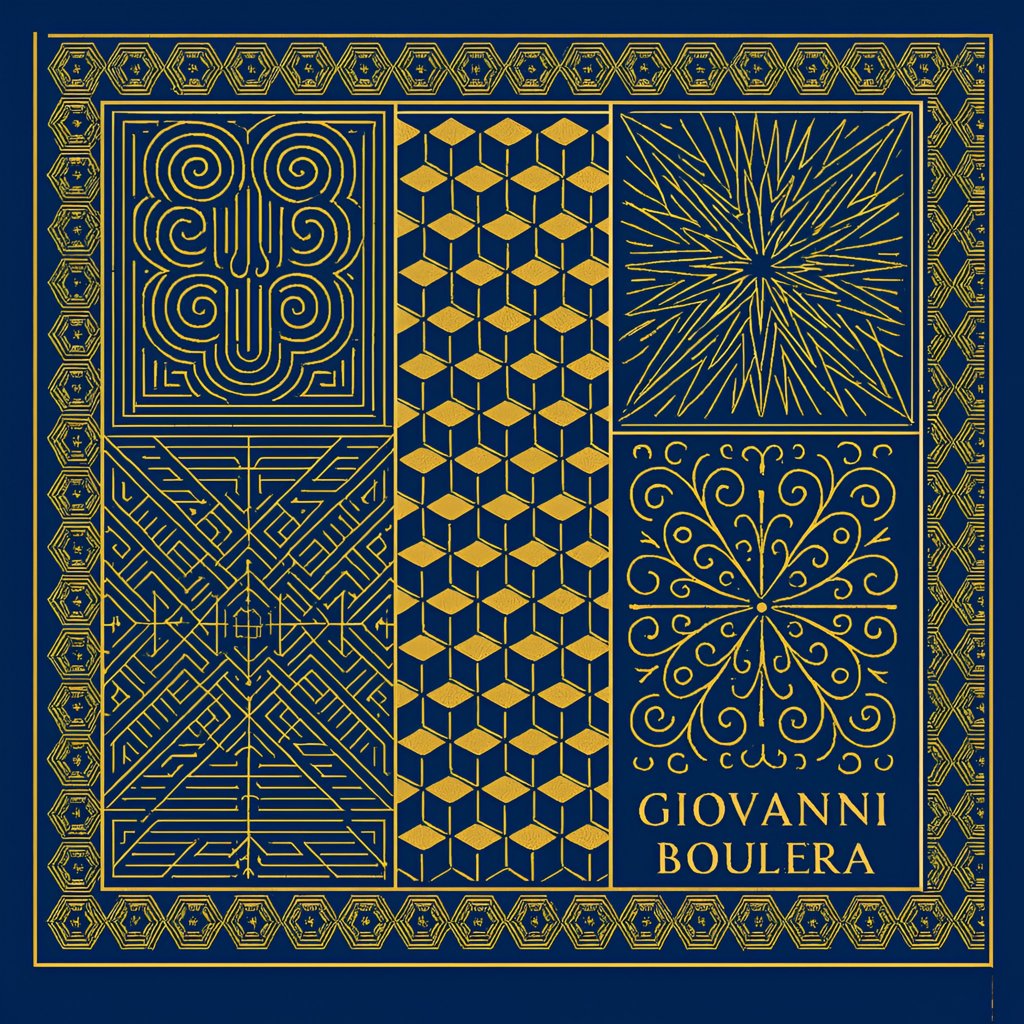 Giovanni Bouldera Desenli Dekoratif Tablo GB3871102