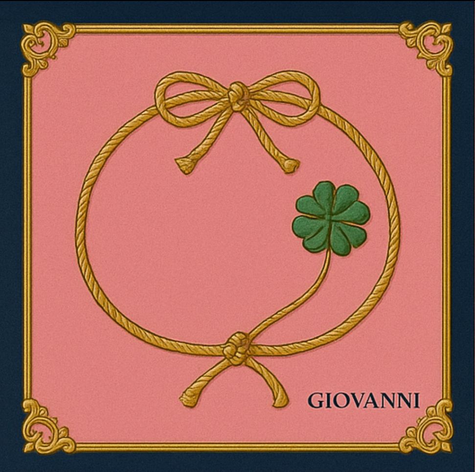 Giovanni Dört Yapraklı Yonca İpek Fular GB3874009