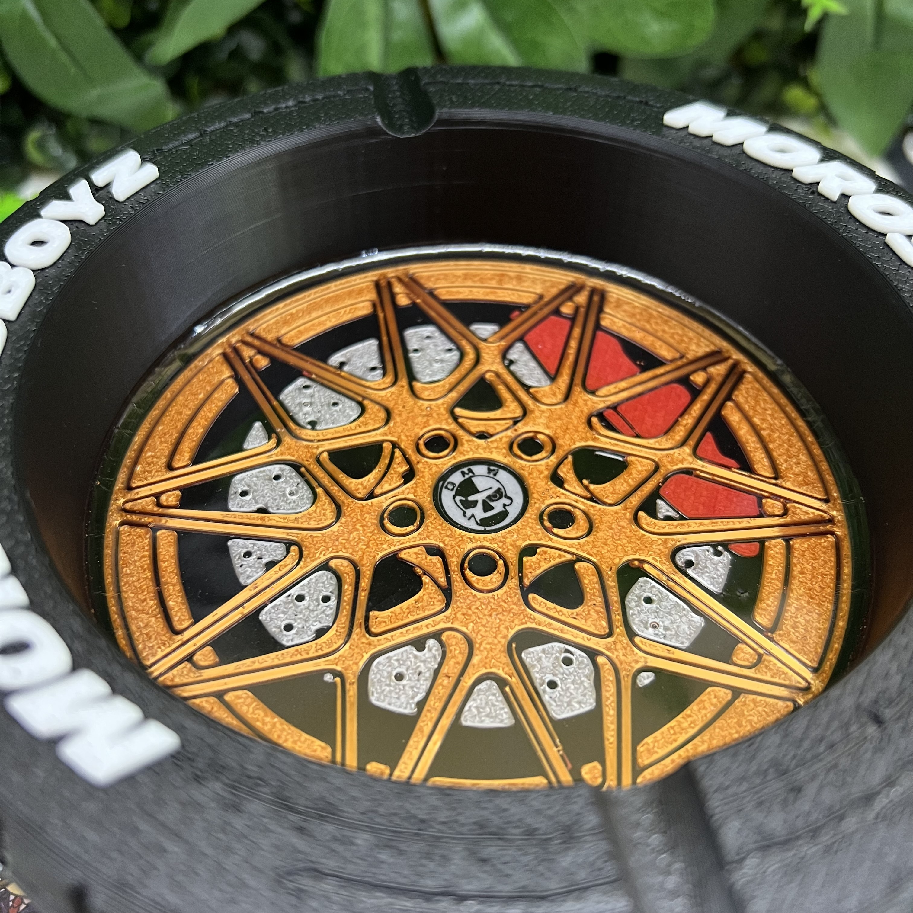 Cenicero de Llanta Personalizada