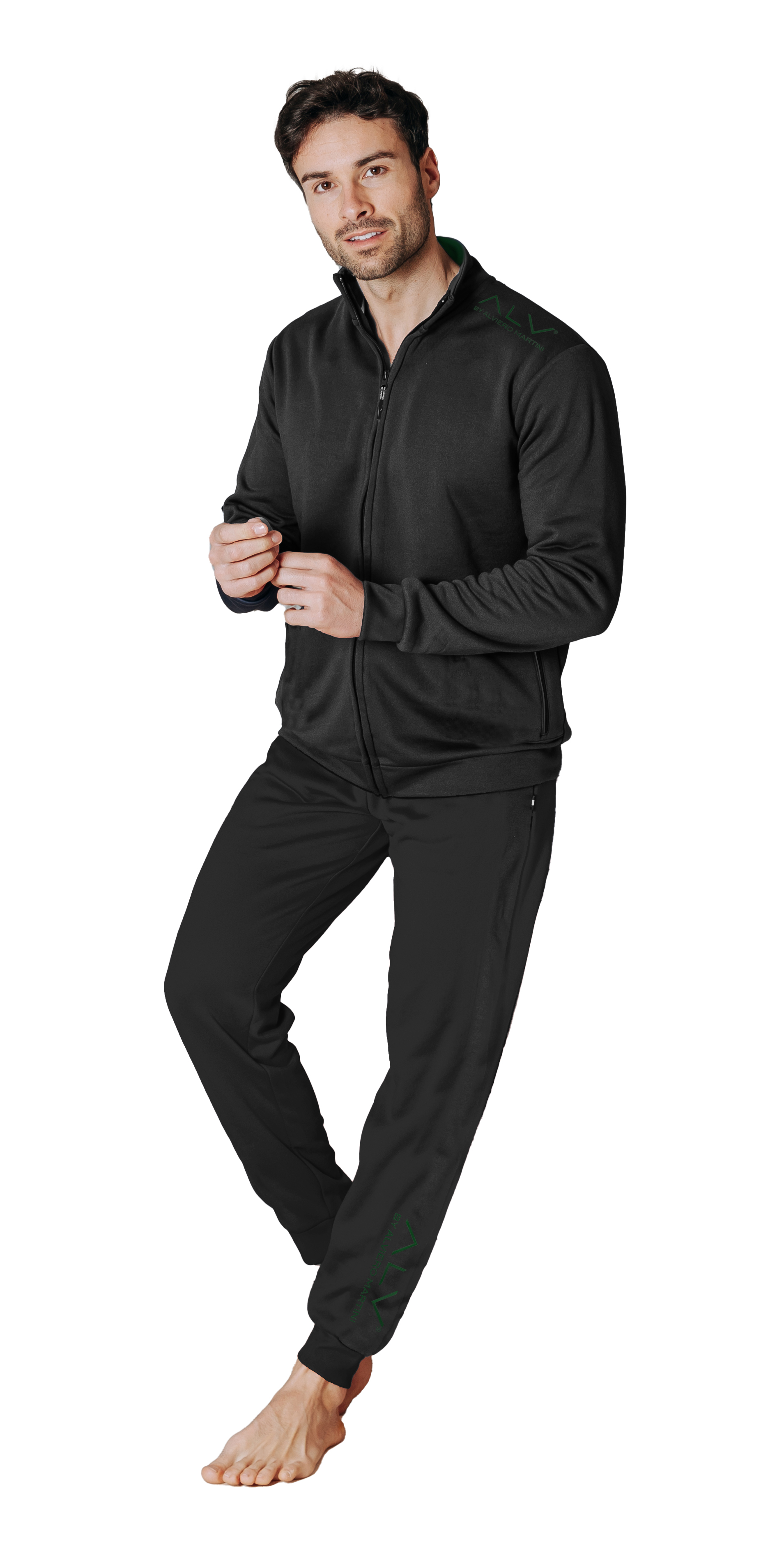 ALV by Alviero Martini Tuta Da Uomo Felpata