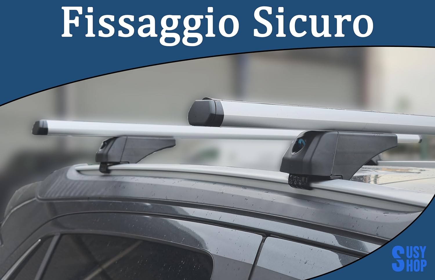 Barre Portatutto Universali Adatte Per Rails Chiusi