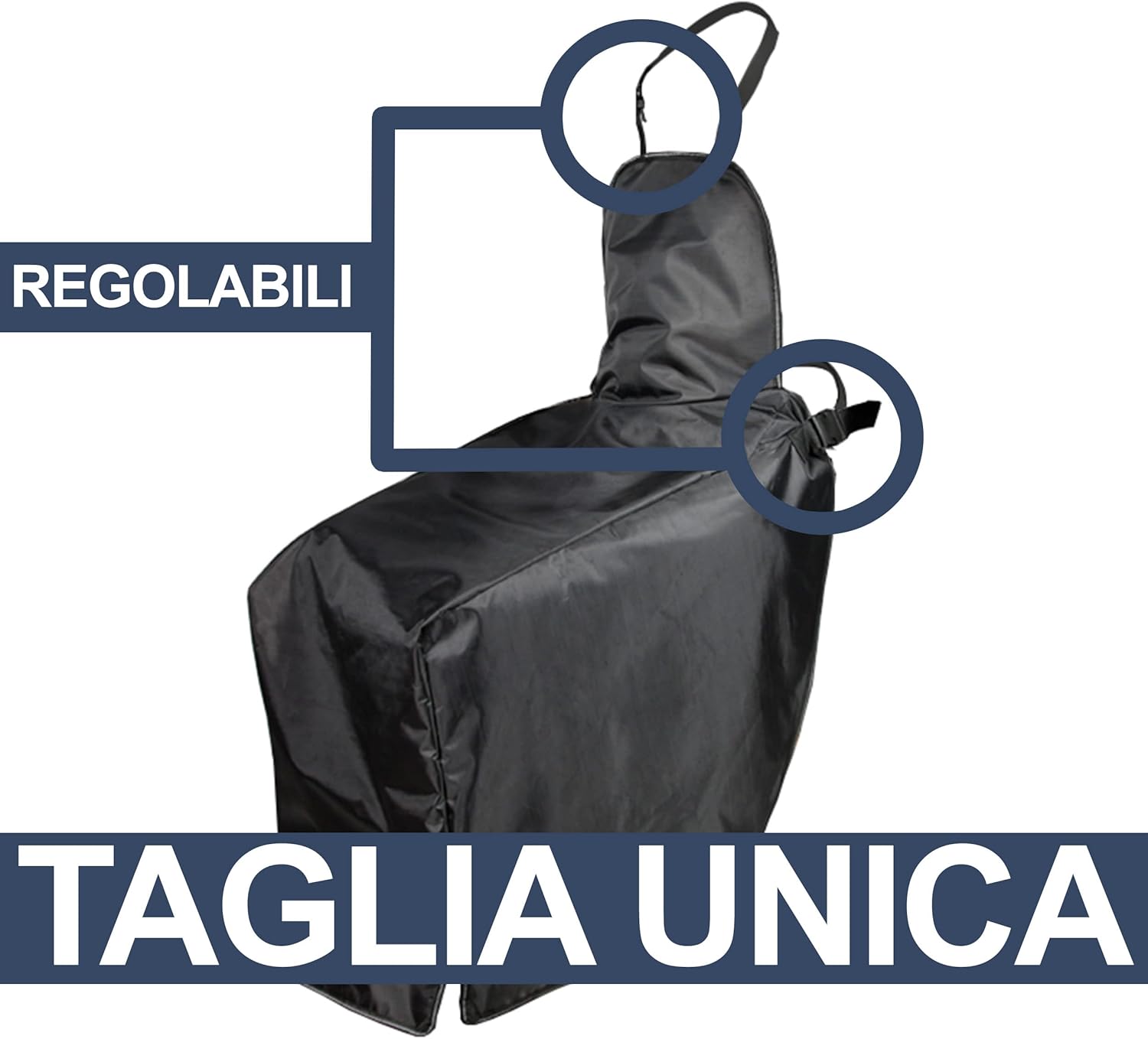 Kit Telo Coprigambe Felpato Per Moto