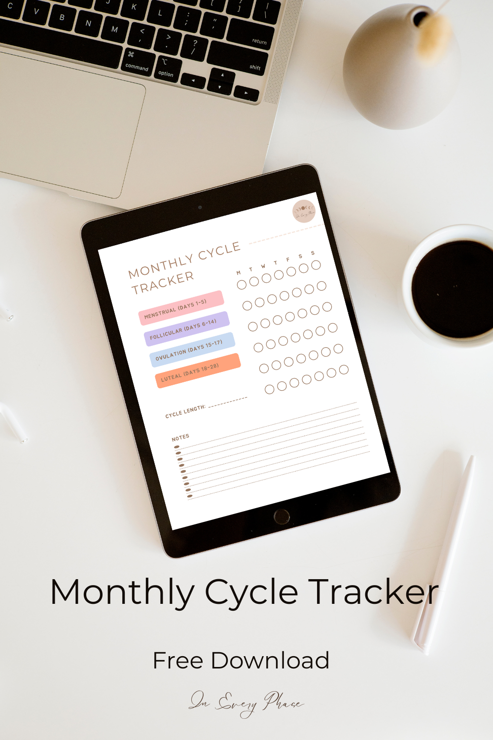 Free Monthly Cycle Tracker